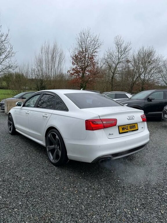 Audi A6 Saloon 2014 2.0 Tdi S Line Saloon Euro White #4