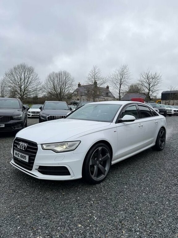 Audi A6 Saloon 2014 2.0 Tdi S Line Saloon Euro White #3