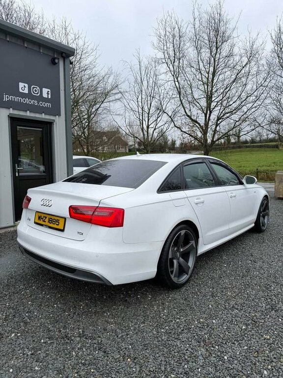 Audi A6 Saloon 2014 2.0 Tdi S Line Saloon Euro White #2