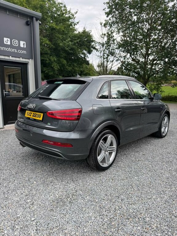 Audi Q3 2013 2.0 Tdi S Line Suv S Tronic Quattr SXZ2238 Grey #2