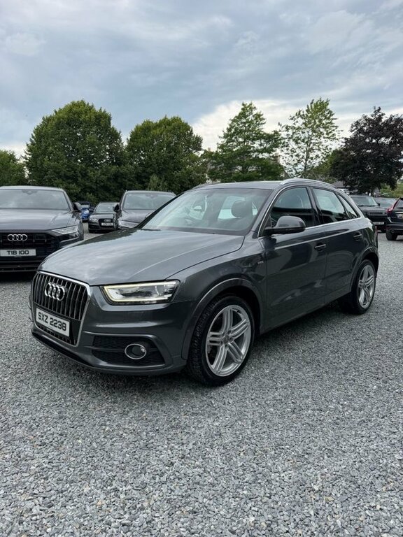 Audi Q3 2013 2.0 Tdi S Line Suv S Tronic Quattr SXZ2238 Grey #3