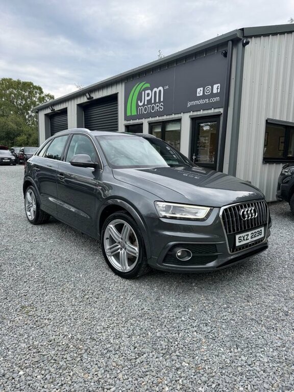 Audi Q3 2013 2.0 Tdi S Line Suv S Tronic Quattr Grey