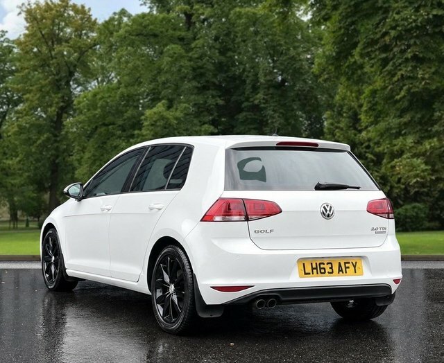 Volkswagen Golf 2013 2.0 Tdi Bluemotion Tech Gt Hatchback Dies LH63AFY White #6