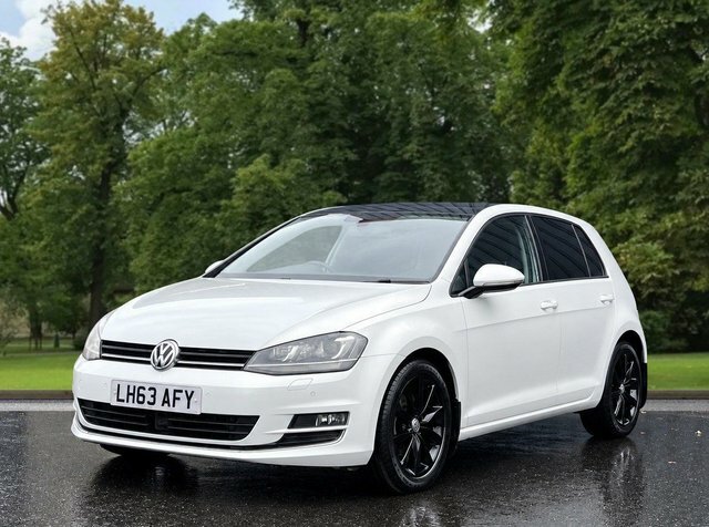 Volkswagen Golf 2013 2.0 Tdi Bluemotion Tech Gt Hatchback Dies LH63AFY White #2