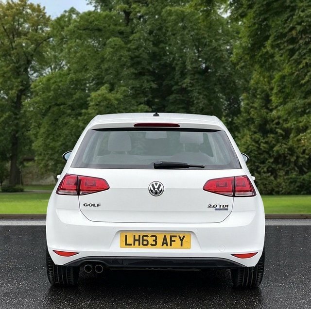 Volkswagen Golf 2013 2.0 Tdi Bluemotion Tech Gt Hatchback Dies LH63AFY White #5
