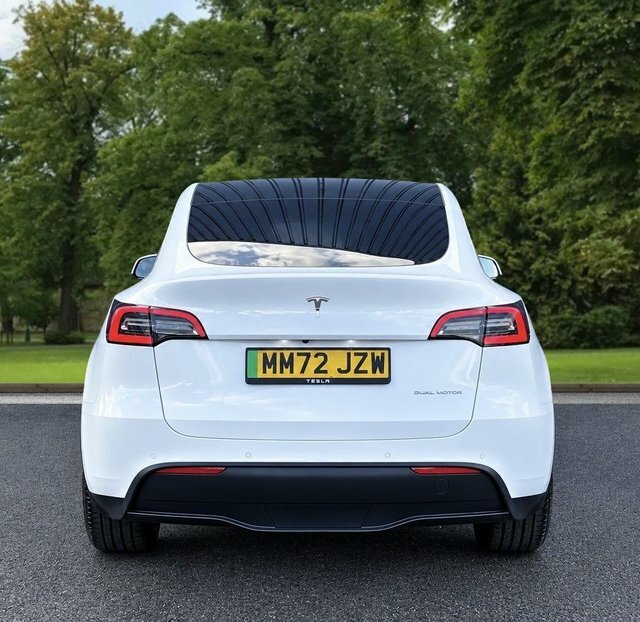 Tesla Model Y 2022 Dual Motor Long Range Suv MM72JZW White #5
