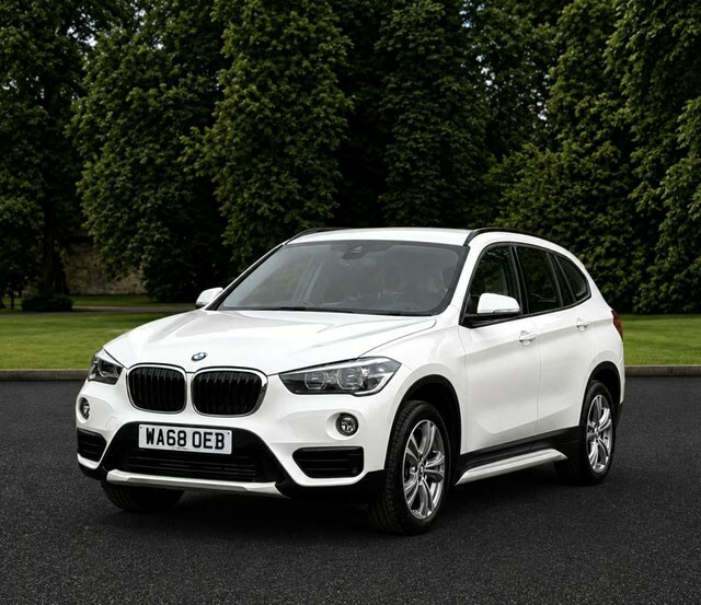 BMW X1 2019 1.5 18I Gpf Sport Suv Dct Sdrive E White #2