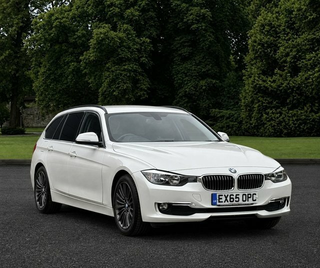 BMW 3 Series 2015 2.0 318D Blueperformance Luxury Touring D White