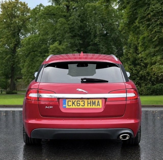 Jaguar XF 2014 2.2D Luxury Sportbrake Euro 5 Red #5