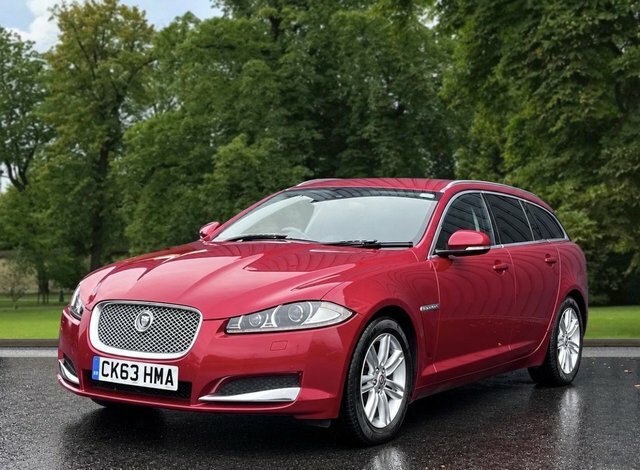 Jaguar XF 2014 2.2D Luxury Sportbrake Euro 5 Red #2