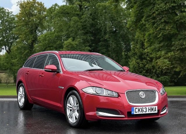 Jaguar XF 2014 2.2D Luxury Sportbrake Euro 5 Red