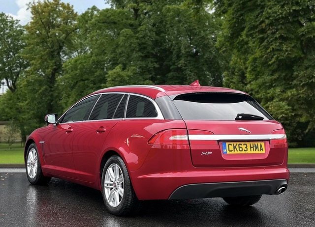 Jaguar XF 2014 2.2D Luxury Sportbrake Euro 5 Red #6