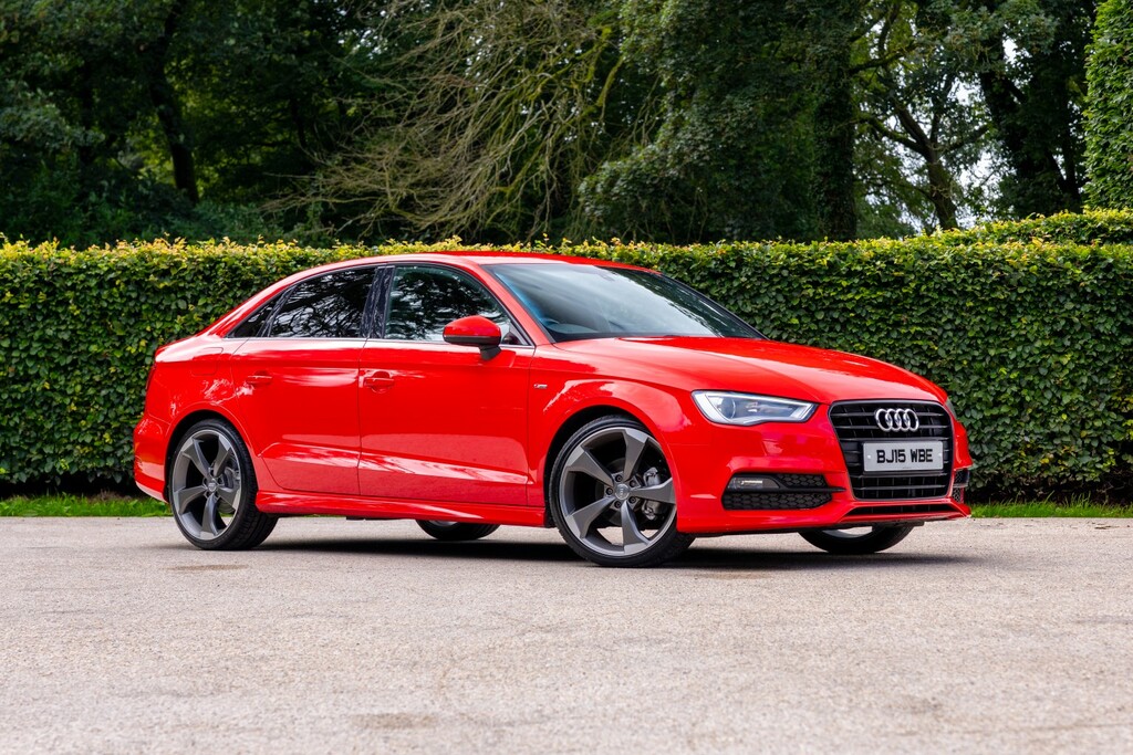 Audi A3 Saloon 2.0 Tdi S Line 2015 Red