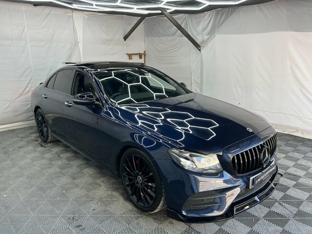 Mercedes-Benz E Class 2.0 E220d Amg Line Night Edition Premium Plus G- KM20TSZ Blue