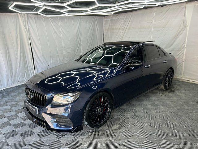 Mercedes-Benz E Class 2.0 E220d Amg Line Night Edition Premium Plus G- KM20TSZ Blue #3