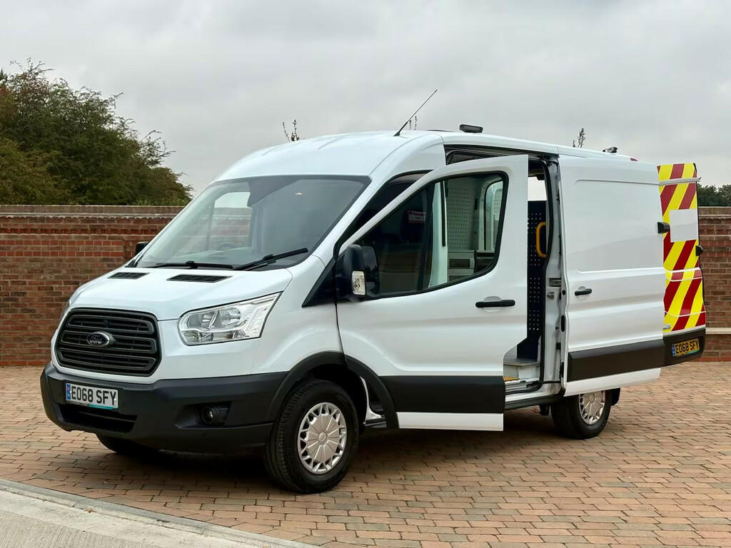 Ford Transit Custom Silver #1