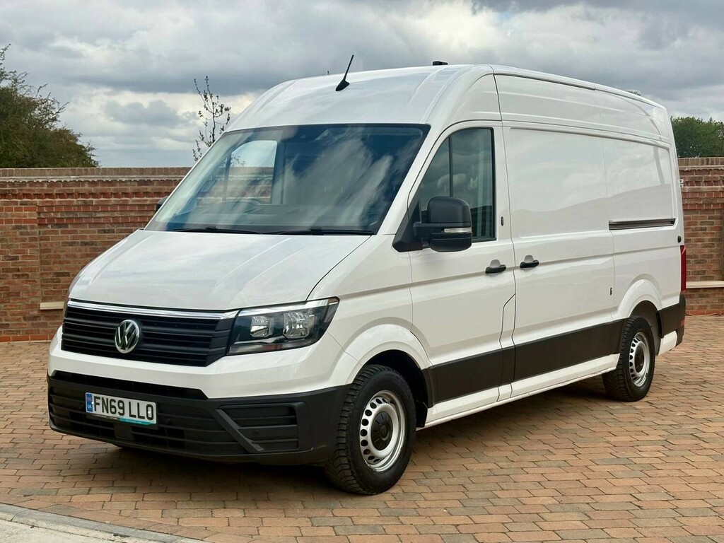Volkswagen Crafter Panel Van White #3