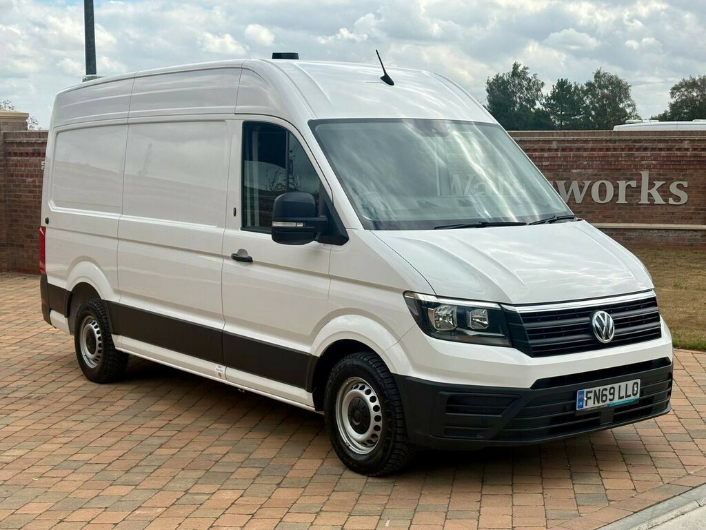 Volkswagen Crafter Panel Van White #2