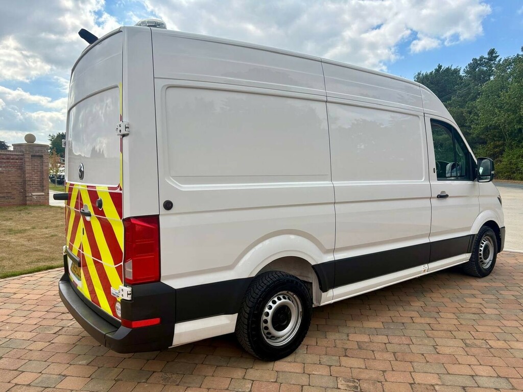 Volkswagen Crafter Panel Van White #5