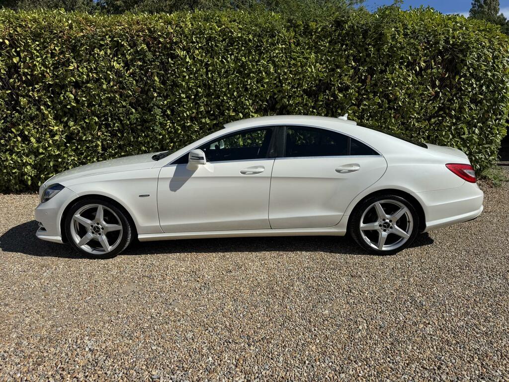 Mercedes-Benz CLS 3.0 Cls350 Cdi V6 Blueefficiency Sport Coupe D White #6