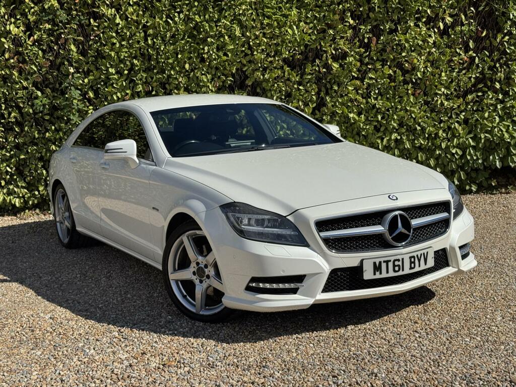 Mercedes-Benz CLS 3.0 Cls350 Cdi V6 Blueefficiency Sport Coupe D White