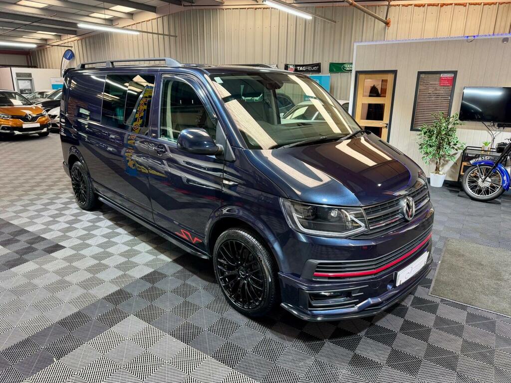 Volkswagen Transporter Window Van 2.0 Tdi T32 Bluemotion Tech Dsg Fwd Lwb Blue #2