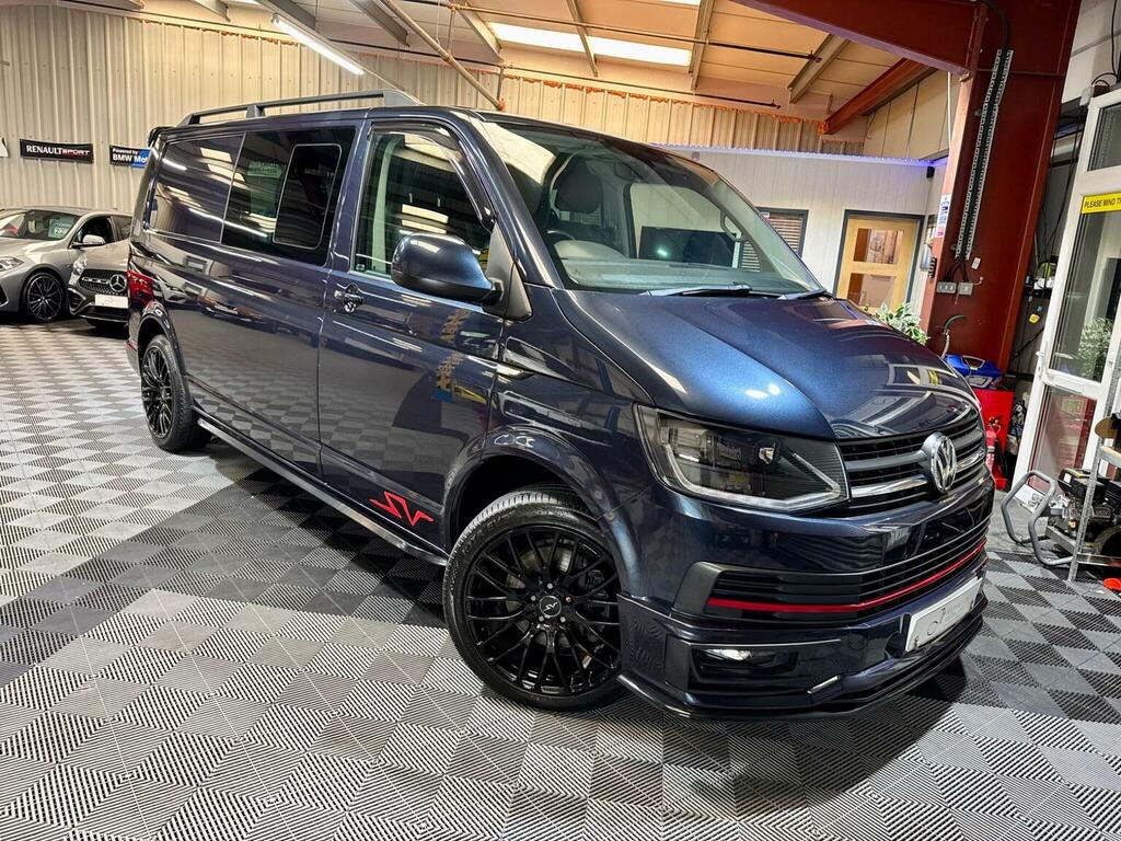 Volkswagen Transporter Window Van 2.0 Tdi T32 Bluemotion Tech Dsg Fwd Lwb Blue