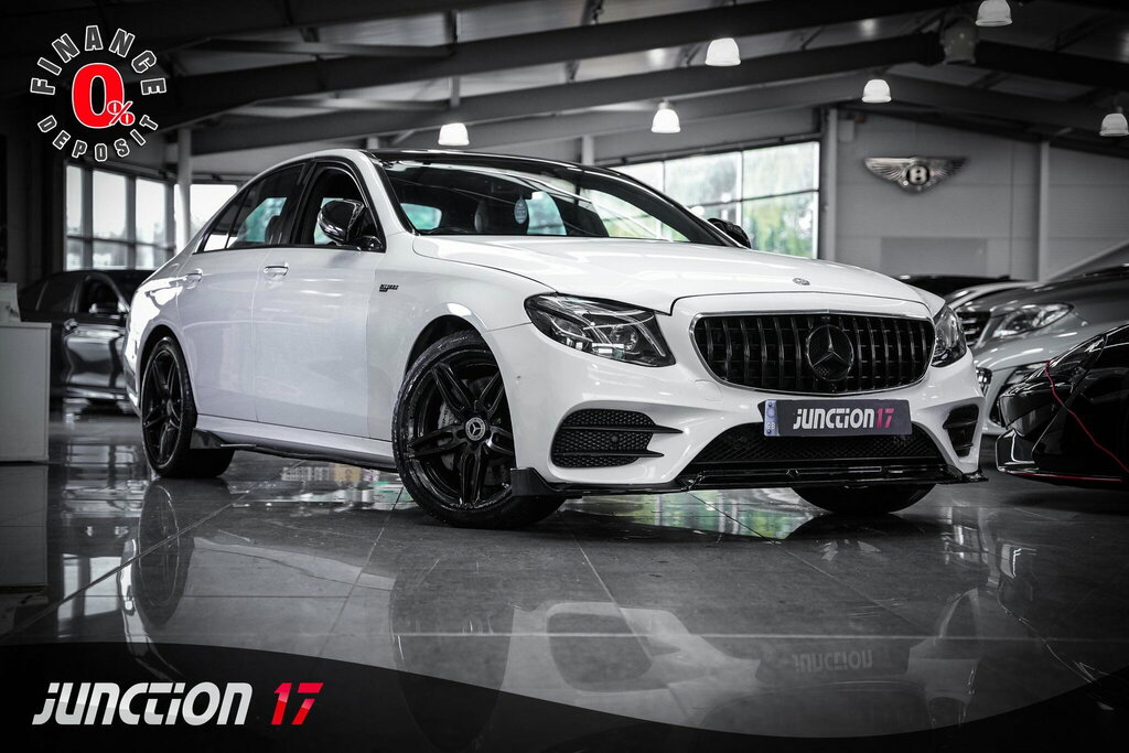 Mercedes-Benz E Class 3.0 E43 V6 Amg Premium Plus G-tronic 4Matic Eur White