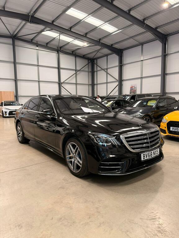 Mercedes-Benz S Class 3.0 S500l Mhev Amg Line Premium Plus G-tronic E Black