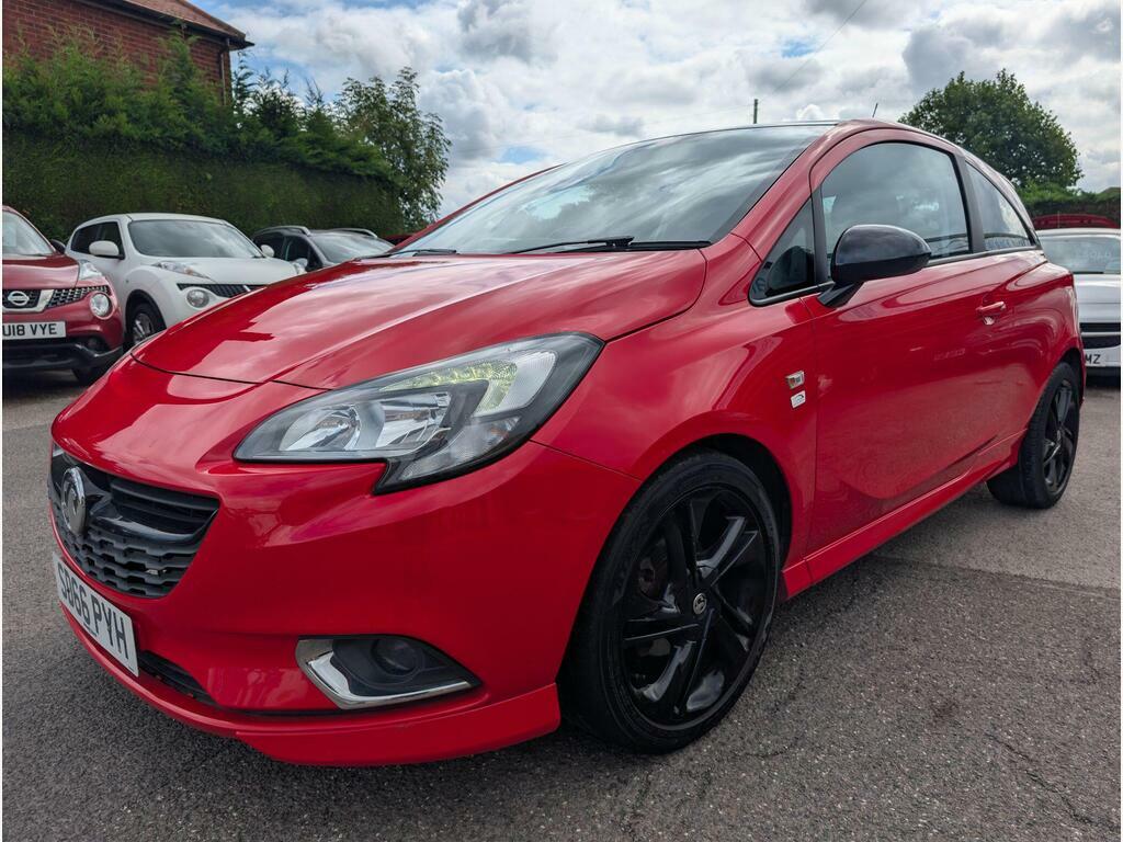 Vauxhall Corsa 1.4I Ecoflex Limited Edition Euro 6 Red