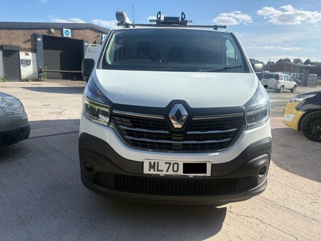 Renault Trafic 2.0 Dci Energy 30 Business Panel Van M ML70DME White #2
