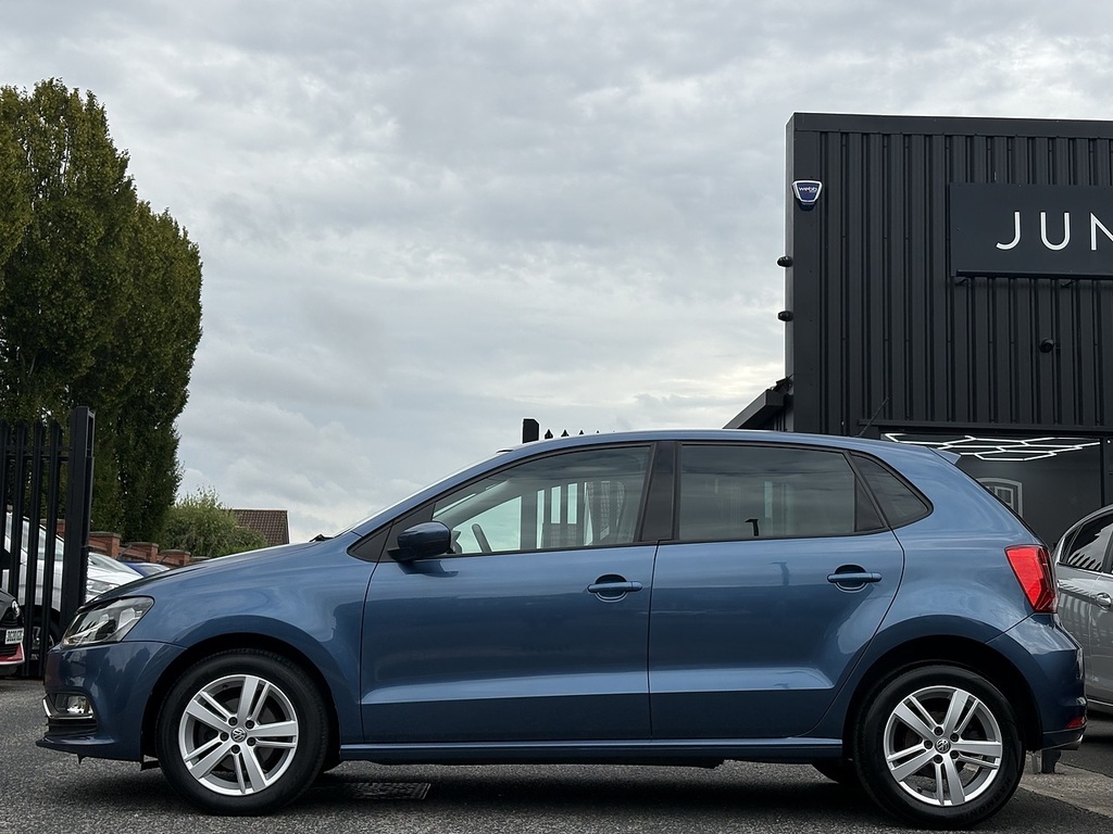 Volkswagen Polo Tsi Bluemotion Tech Match SP66YLM Blue #4