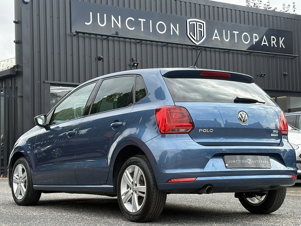 Volkswagen Polo Tsi Bluemotion Tech Match SP66YLM Blue #2