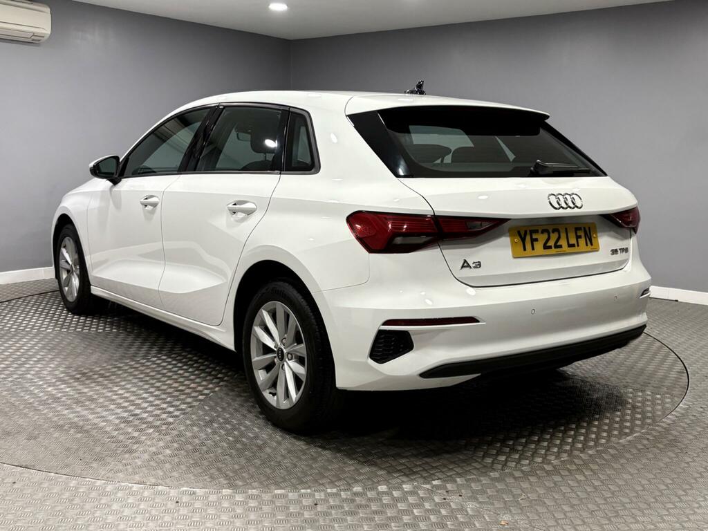Audi A3 1.5 Tfsi 35 Technik Sportback Euro 6 Ss YF22LFN White #5
