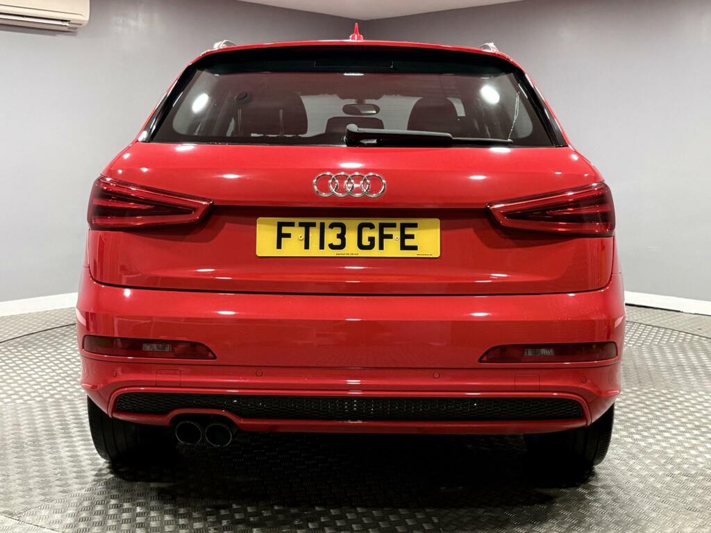 Audi Q3 2.0 Tdi S Line S Tronic Quattro Euro 5 Ss Red #4