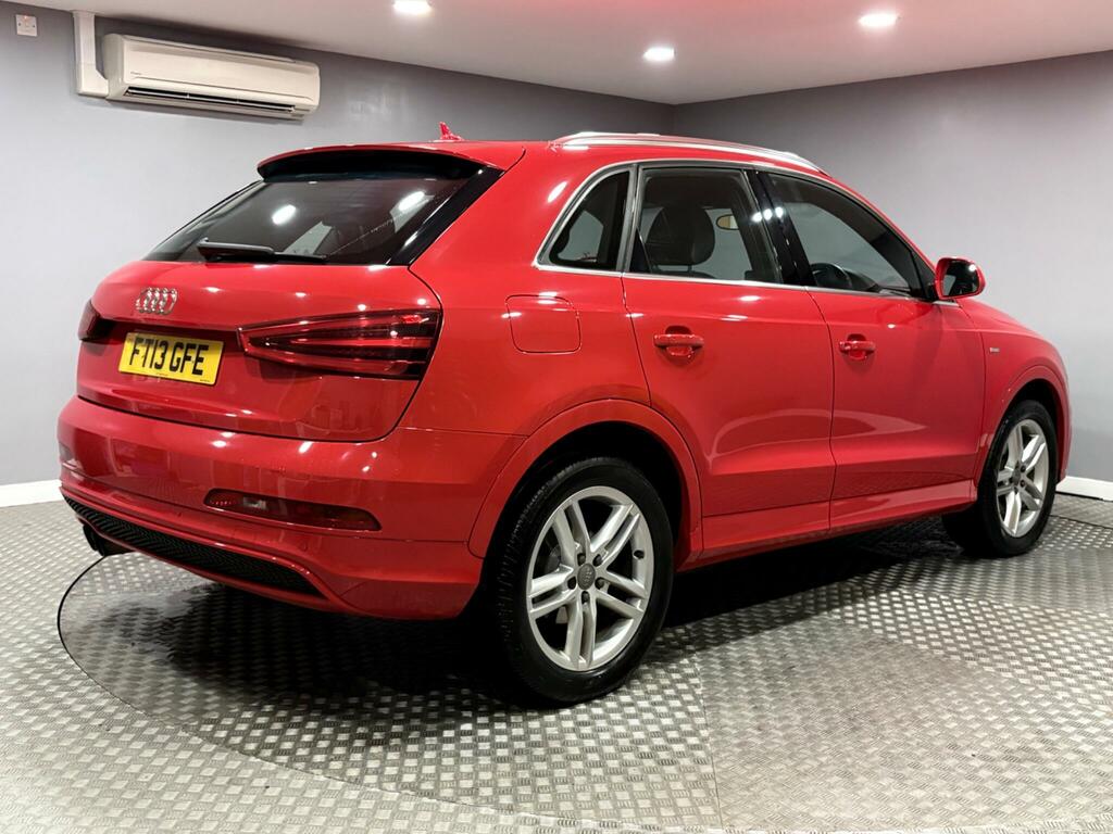 Audi Q3 2.0 Tdi S Line S Tronic Quattro Euro 5 Ss Red #3