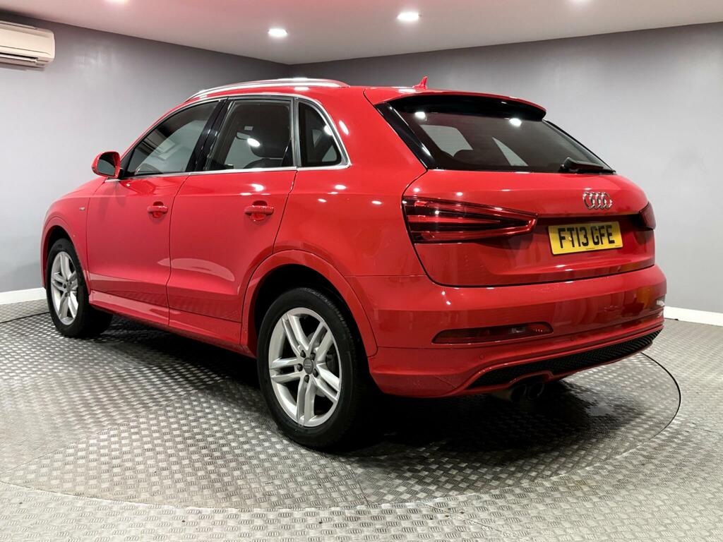 Audi Q3 2.0 Tdi S Line S Tronic Quattro Euro 5 Ss Red #5