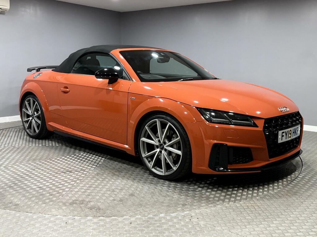 Audi TT 2.0 Tfsi 45 Black Edition Roadster S Tronic Euro 6 Orange
