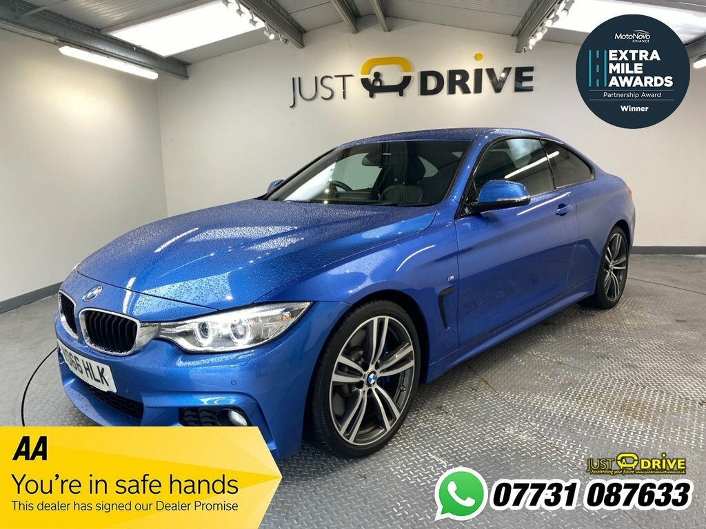 BMW 4 Series Gran Coupe 2L M Sport Blue