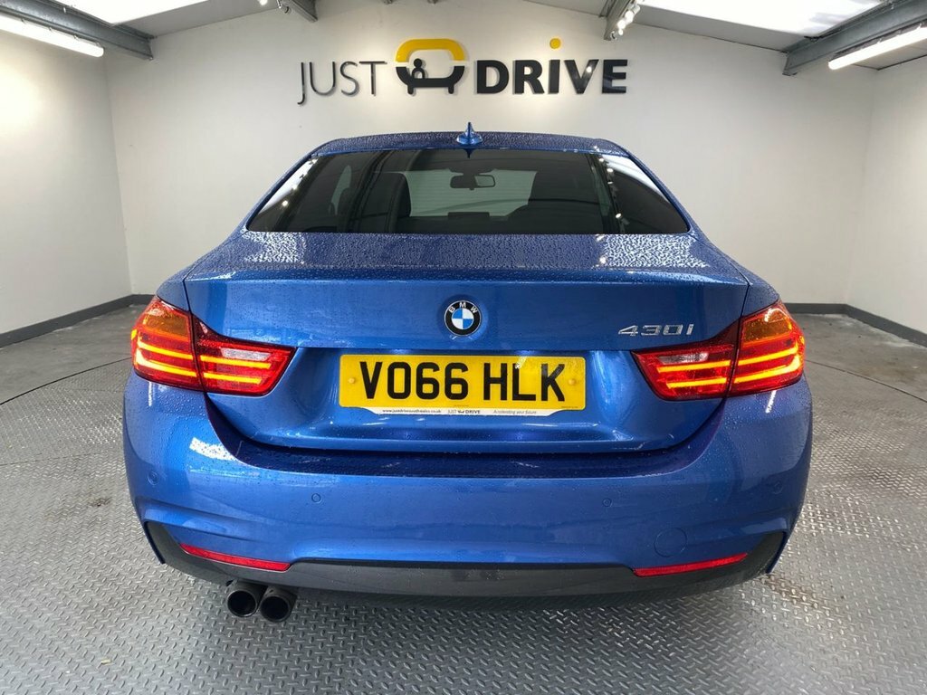 BMW 4 Series Gran Coupe 2L M Sport Blue #4