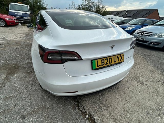 Tesla Model 3 Dual Motor Long Range 4Wde LB20UYX White #4
