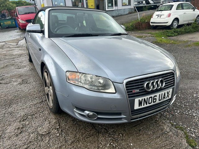 Audi A4 Cabriolet 1.8T S Line Silver