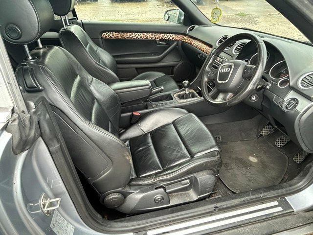 Audi A4 Cabriolet S Line Grey #9