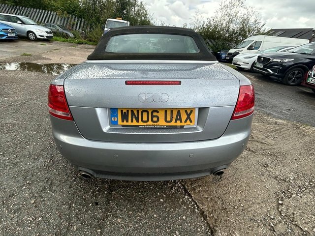 Audi A4 Cabriolet 1.8T S Line Silver #5