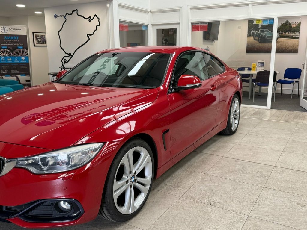 BMW 4 Series Gran Coupe 2L Sport SF64YHM Red #4