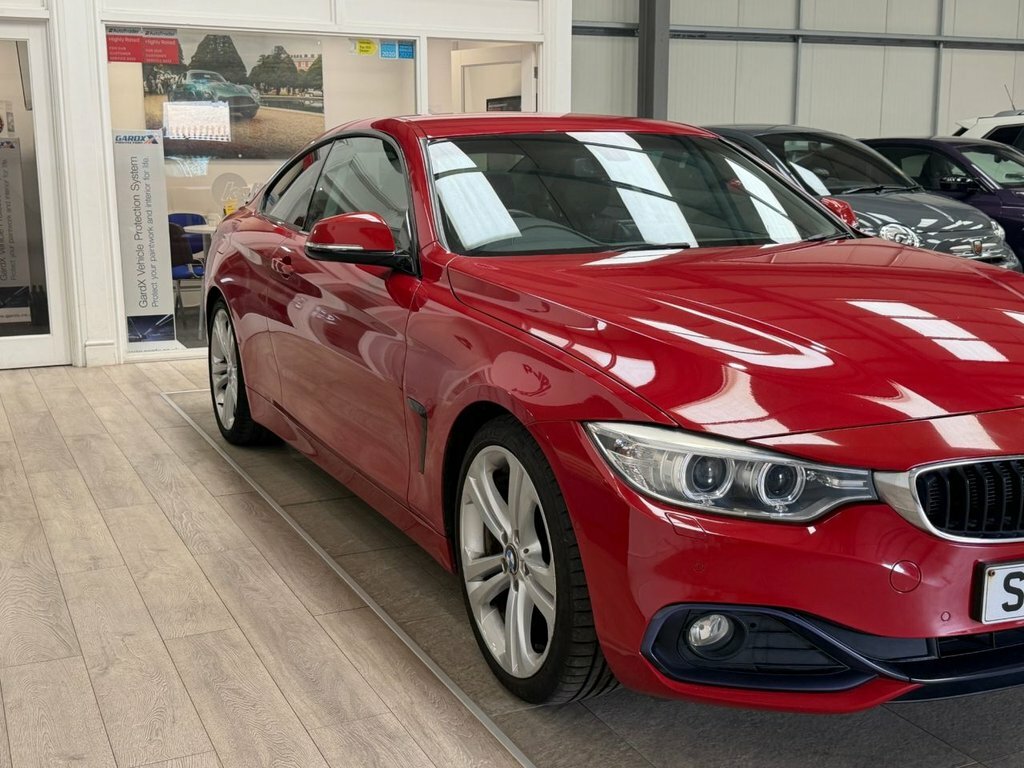 BMW 4 Series Gran Coupe 2L Sport SF64YHM Red #3