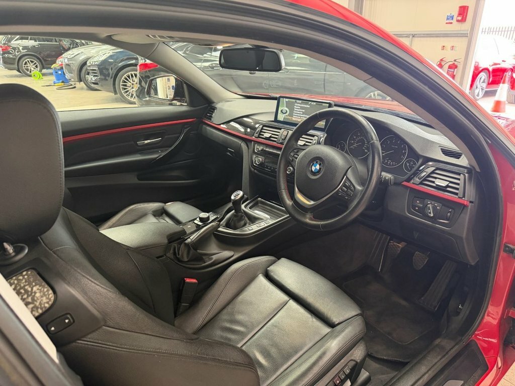 BMW 4 Series Gran Coupe 2L Sport Red