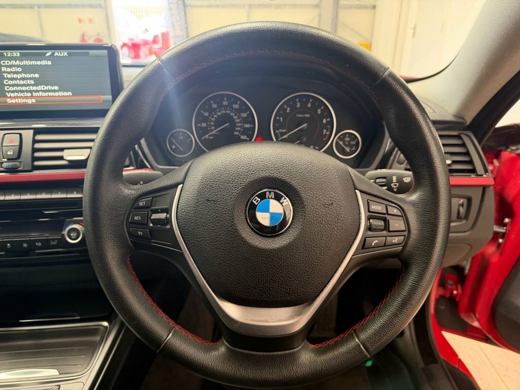 BMW 4 Series Gran Coupe 2L Sport SF64YHM Red #5