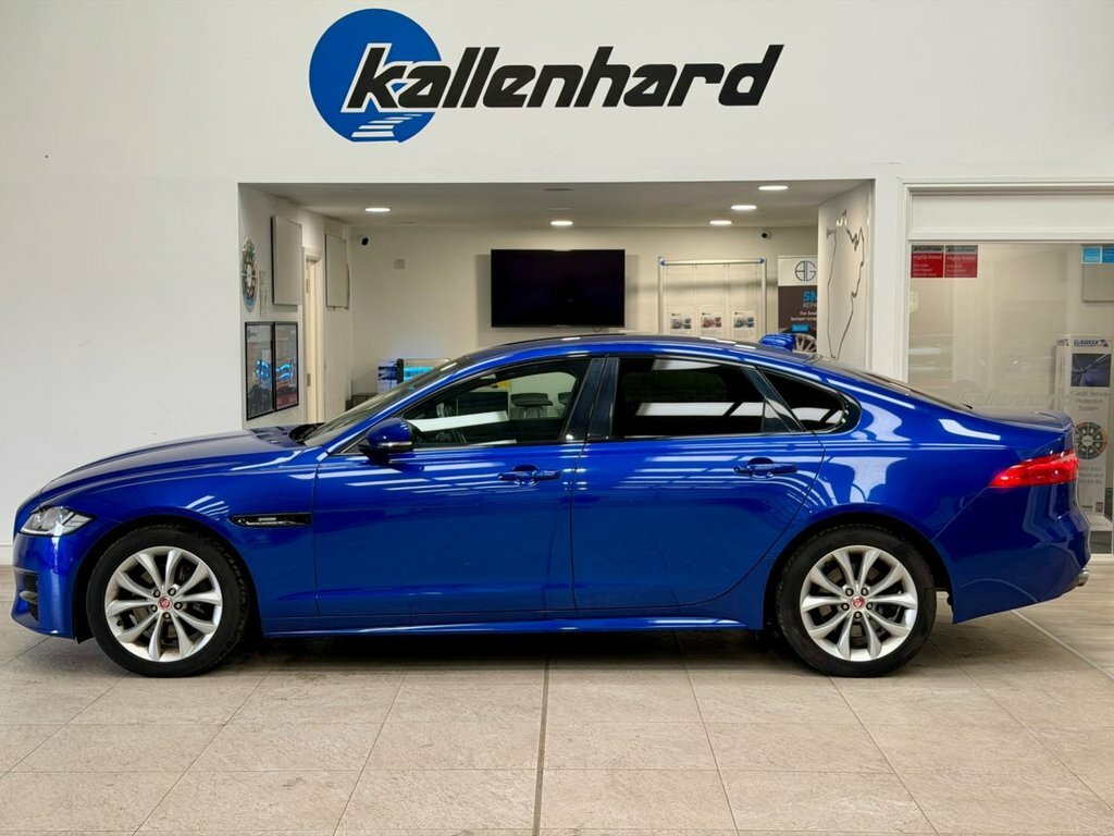 Jaguar XF 2L R-sport Blue #4