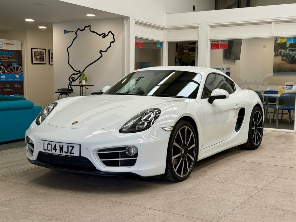Porsche Cayman 2.7L 981 White #4